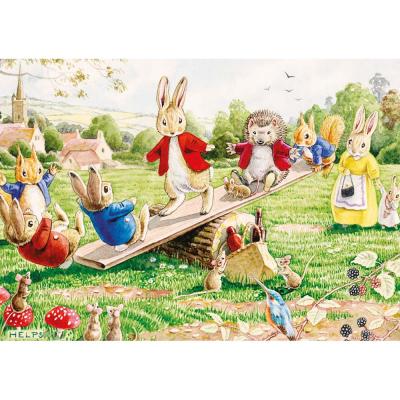 Racey Helps - The See-Saw - Postcard